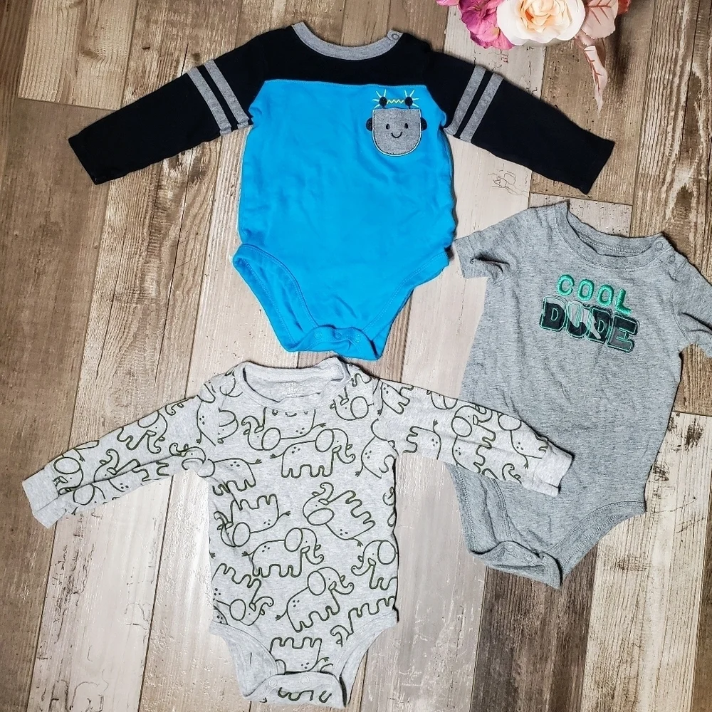 Garanimals, Jumping Beans & Carter's Toddler Boys Casual Top Bundle Size 18m EUC
